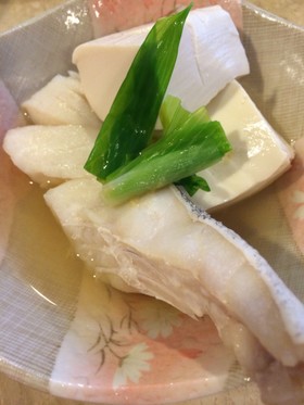 お鍋一つde簡単☆真鱈と湯豆腐の鍋仕立て