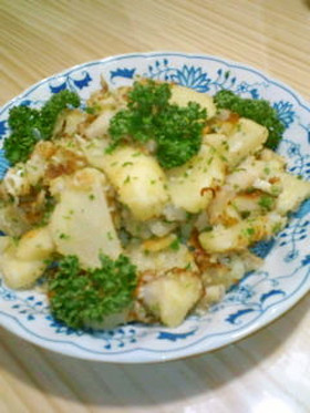 じゃが芋と鱈のオリーブオイル焼き