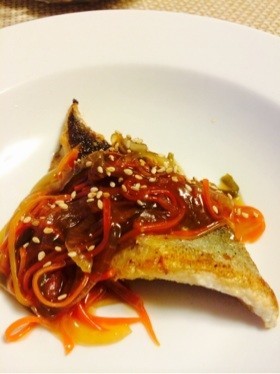 【20分】タラの野菜たっぷり甘酢あんかけ