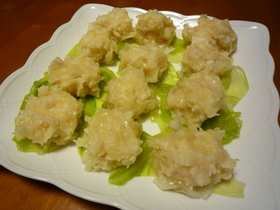 ◎ふんわり♪いかシュウマイ