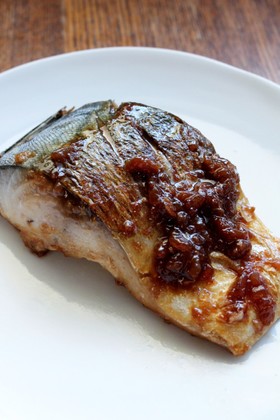 醤油麹オイスターソースでフライパン鯖焼き