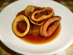 ★簡単！圧力鍋で＊大根とイカの煮物＊♪②