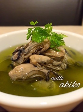 牡蠣のオイル煮