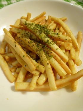 イカのバター醬油炒め(ゆず風味)