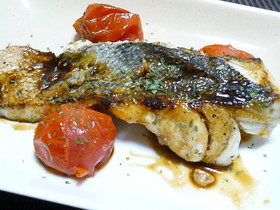 スズキのガーリックソテー✿