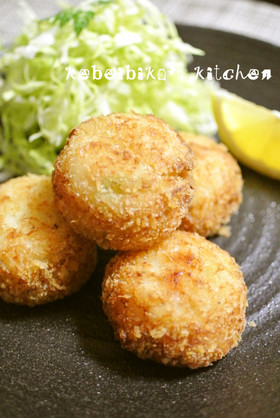 ふわっふわのすり身の中にぷりっと海老カツ