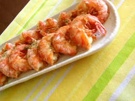 海老のオーブン焼き