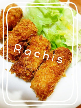 ちくわとソーセージのフライ♡