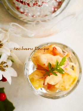 海老とマンゴーのカクテル