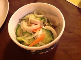 いかのさっぱりサラダ