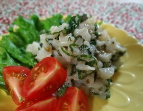 簡単♪帆立のたたきカルパッチョ