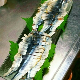 簡単マグロ漁師さん絶品サンマ塩なます