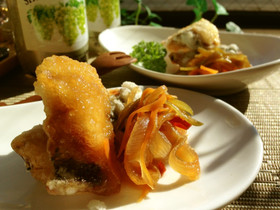 ノルウェー塩サバ南蛮漬け✿白だし仕上げ