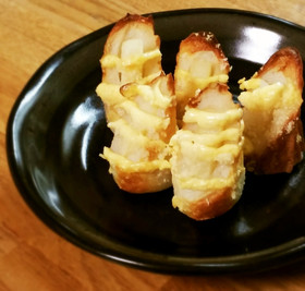 竹輪の冷凍ポテト詰め☆おつまみやお弁当に