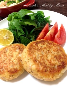 蟹たっぷり♡クラブケーキ