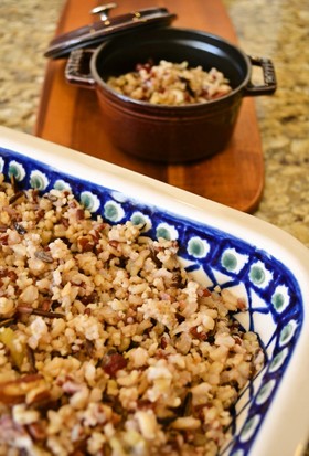 ワイルドライスとキヌアのハーブ香るピラフ