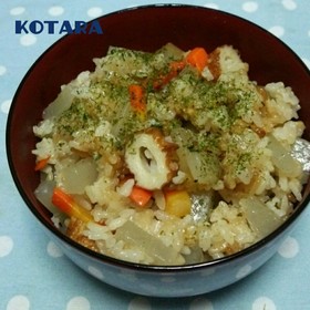 ❇ヤーコン❇だらけの♪炊き込みご飯♪
