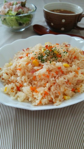 食欲そそる♡バターミルクピラフ