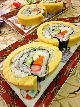 お手軽☆伊達巻寿司