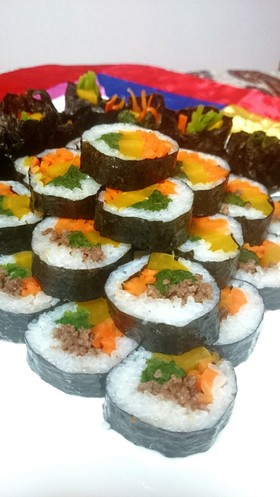 韓国伝統のり巻き(キンパ)