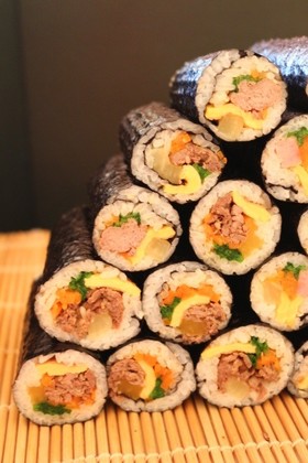 ★恵方巻2014年(キムパプ）。