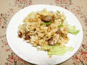 ウェイユーで簡単☆黄金の炒飯