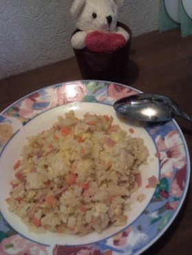 簡単チャーハン