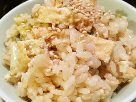 きつねの炊き込みご飯✿