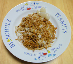 切り干し大根のチャーハン