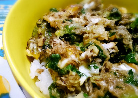 サバ缶de10分簡単♪そぼろ丼