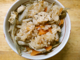 ごぼうたっぷり♪ ごぼうの 炊き込みご飯