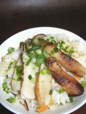 永谷園・松茸のお吸い物で松茸（？）ご飯