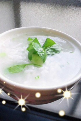 お腹にやさしい七草がゆ☆
