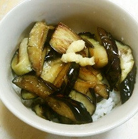 酢飯deなすどん