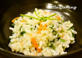 中華風　塩こうじ七草リゾット　七草がゆ