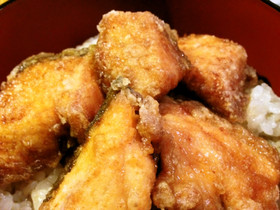 鮭の甘辛どんぶり