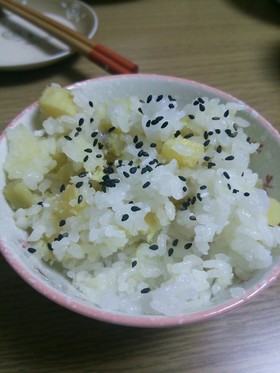 一手間と炊飯器でサツマイモご飯