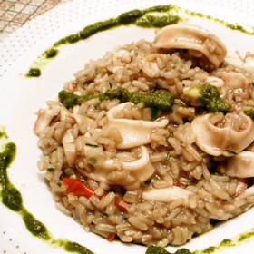 イカのリゾット