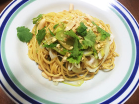 俺流！シンプル上海焼きそば風パスタ