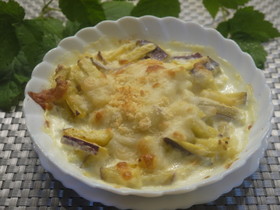 ほくほくとろ～り♡スィートポテトグラタン
