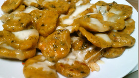 モチモチかぼちゃのニョッキに挑戦！