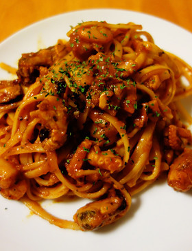 お手軽なのにおいしいペスカトーレ♬