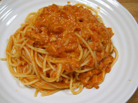 トマト＆クリームパスタ