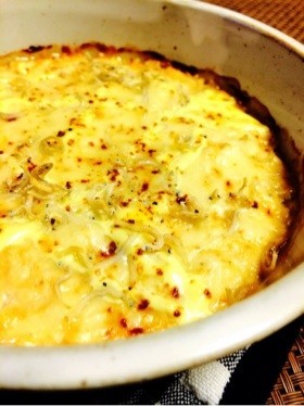 【15分】夜食に♫味噌マヨ豆腐グラタン