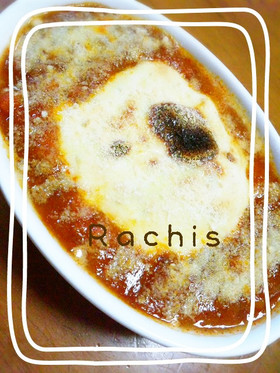 豆腐とミートソースでグラタン風♪