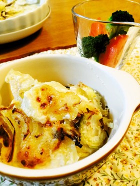 簡単すぎるジャガイモのグラタン