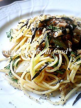 ありあわせ簡単和風スパ