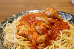 トリトマトスパゲッティ