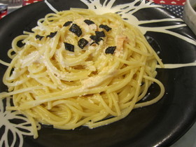 ランチに☆たらこクリームパスタ★