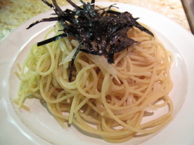 アンチョビの和風パスタ